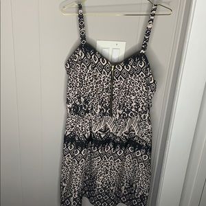 Leopard silky dress